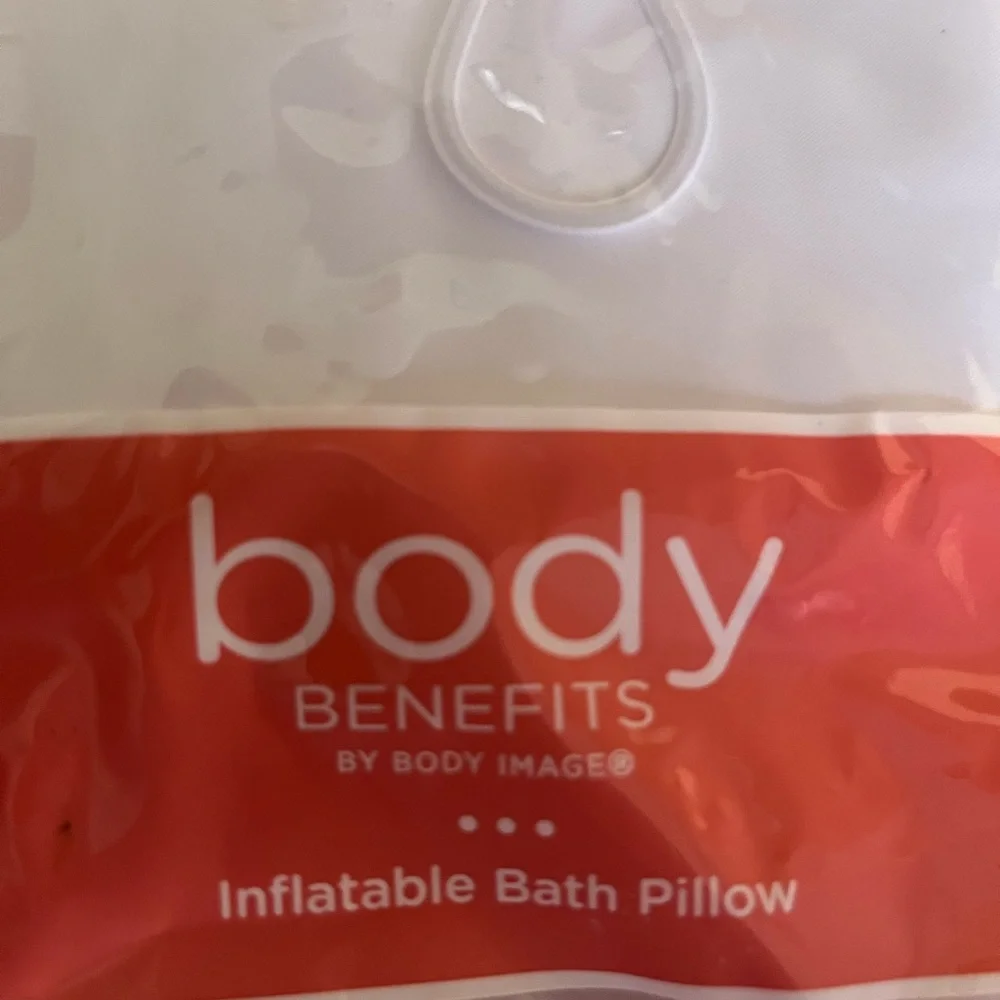 Body Benefits Bath Pillow Inflatable New